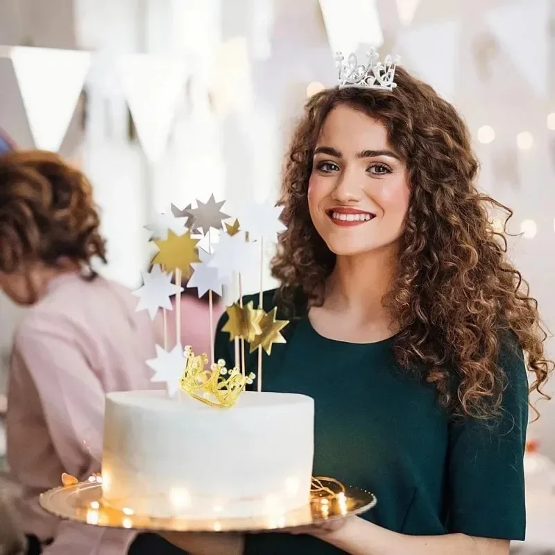 Рисунок 5 - мини Корона торт украшение жемчуг