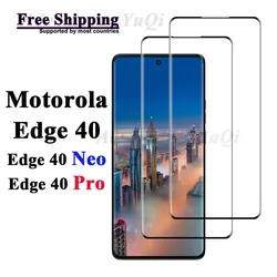 Ultra Clear 3D Curve Screen Protector - Premium Tempered Glass, High Aluminum, HD 9H, Anti - Scratch - 4 pcs (For Edge 40 Neo)
