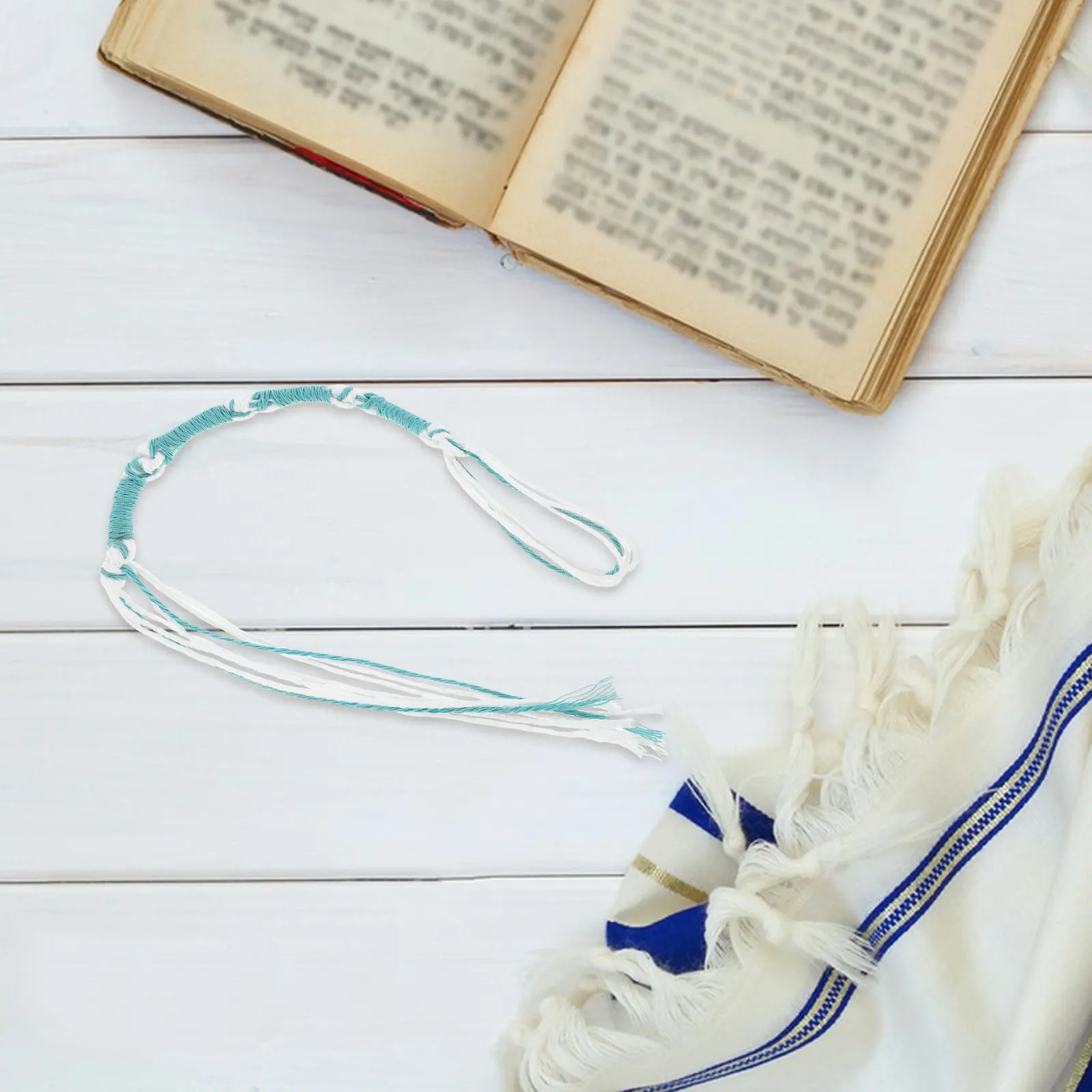 8개의 히브리 의복, 바지, 청바지, 기도 숄, 가정 장식, 영적 유대 전통 장 태슬을 위한 티치티스 실 태슬