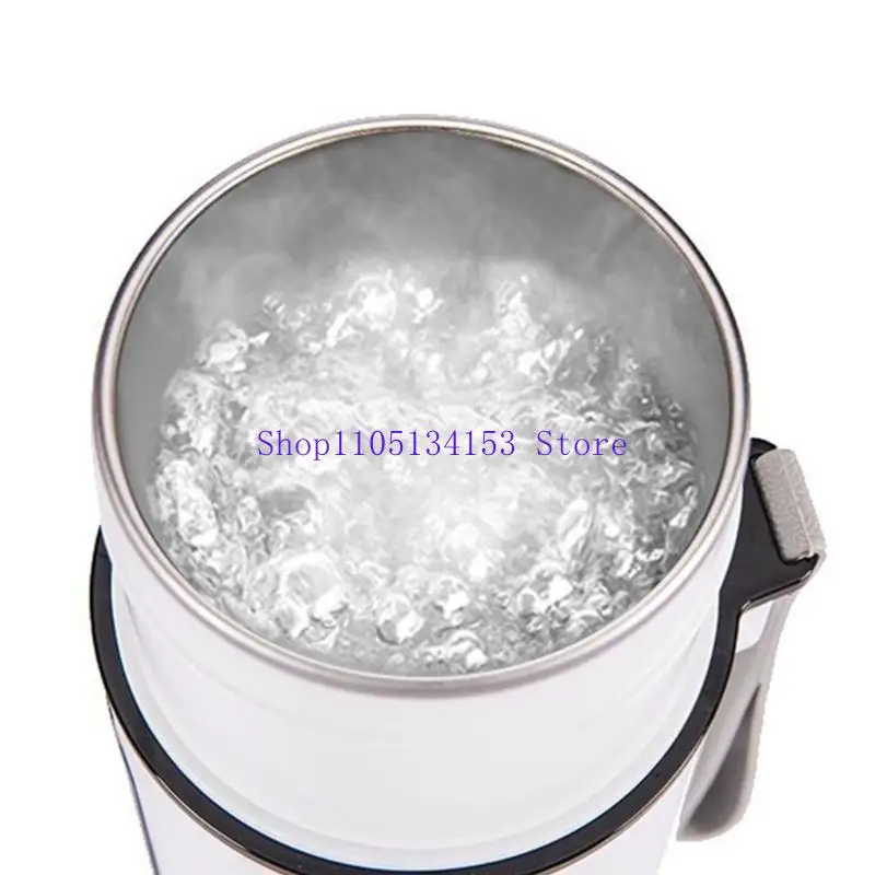 LED 디스플레이 및 4가지 온도 사전 설정이 포함된 kl23 여행용 전기 주전자 여행용 누출 방지 여행용 머그 자동차 가열 컵