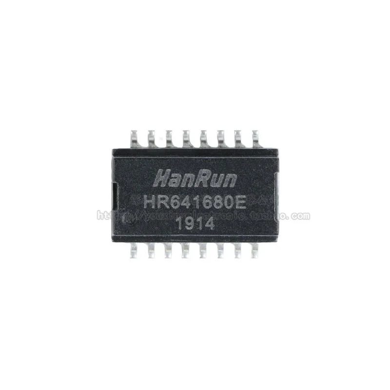 Фото Однопортовый модуль сетевого трансформатора HR641680E , 100Base-T посылка ПАКЕТ SOP16, только новый оригинальный №3