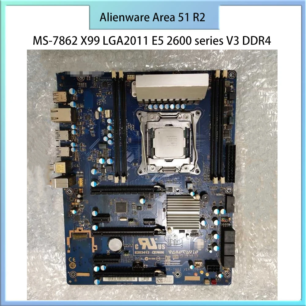 Ms-7862 X99 Per Dell Alienware Area 51 R2 Desktop Scheda Madre Del Pc Lga2011 E5 2600 Serie V3 Ddr4