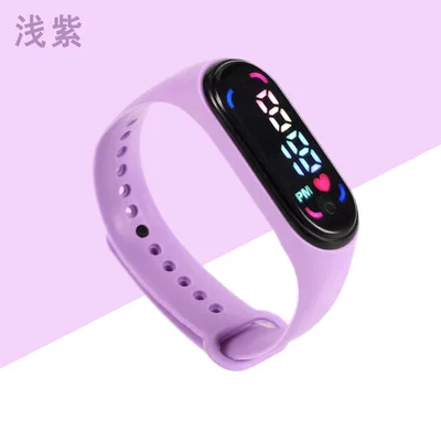 Children's Watches for Kids LED Electronic Display Watch Cartoon Girls Boys Cute WristWatch Sport Waterproof Women Student Gifts 90