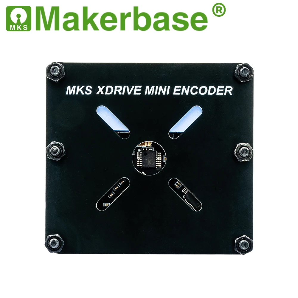 Makerbase MKS XRIVE MINI 고정밀 브러시리스 서보 모터 컨트롤러, ODrv V3.6 기반, AS5047P 온보드