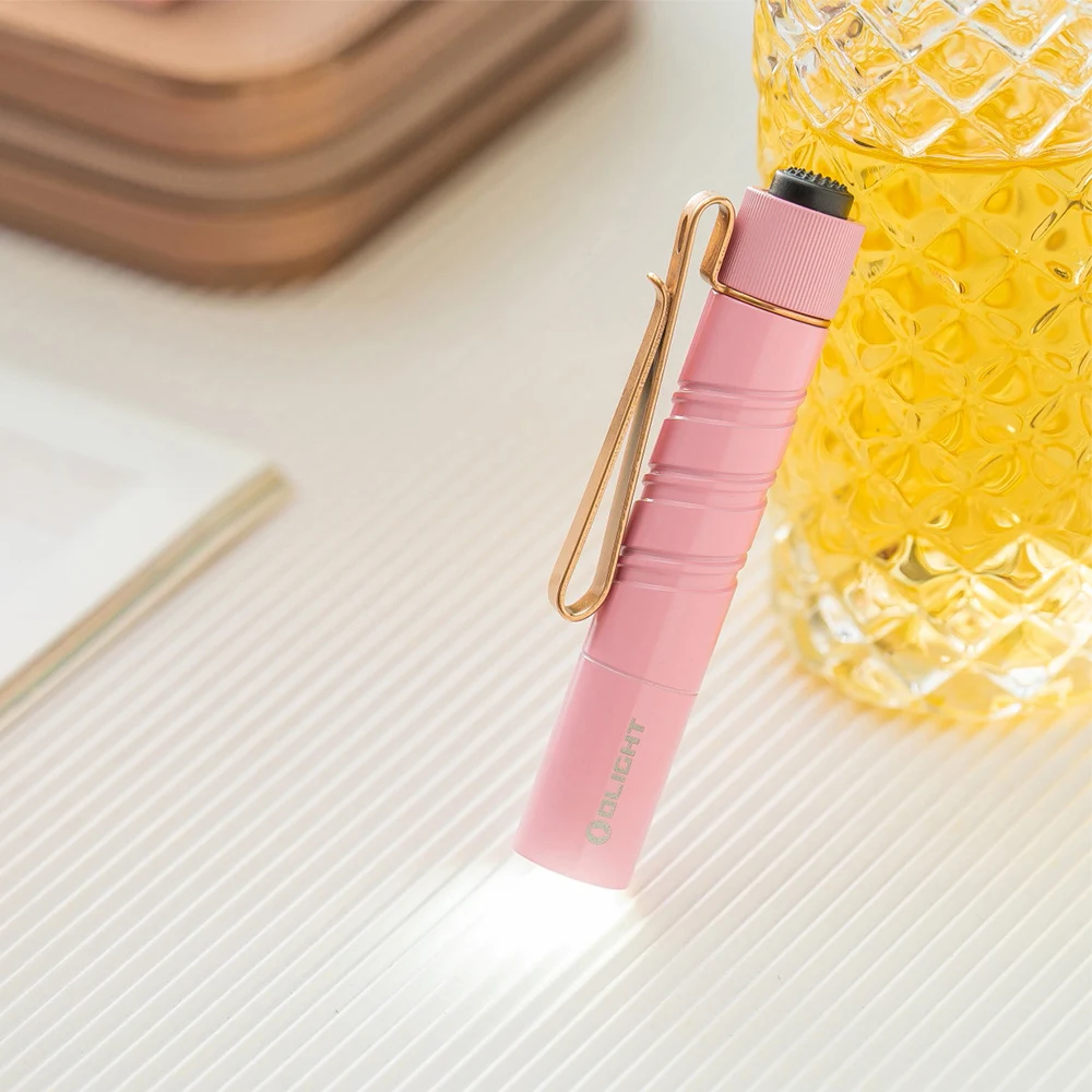 Olight I3T EOS Slim Tail Switch Flashlight With LED &amp; TIR Optic Lens And Dual Di