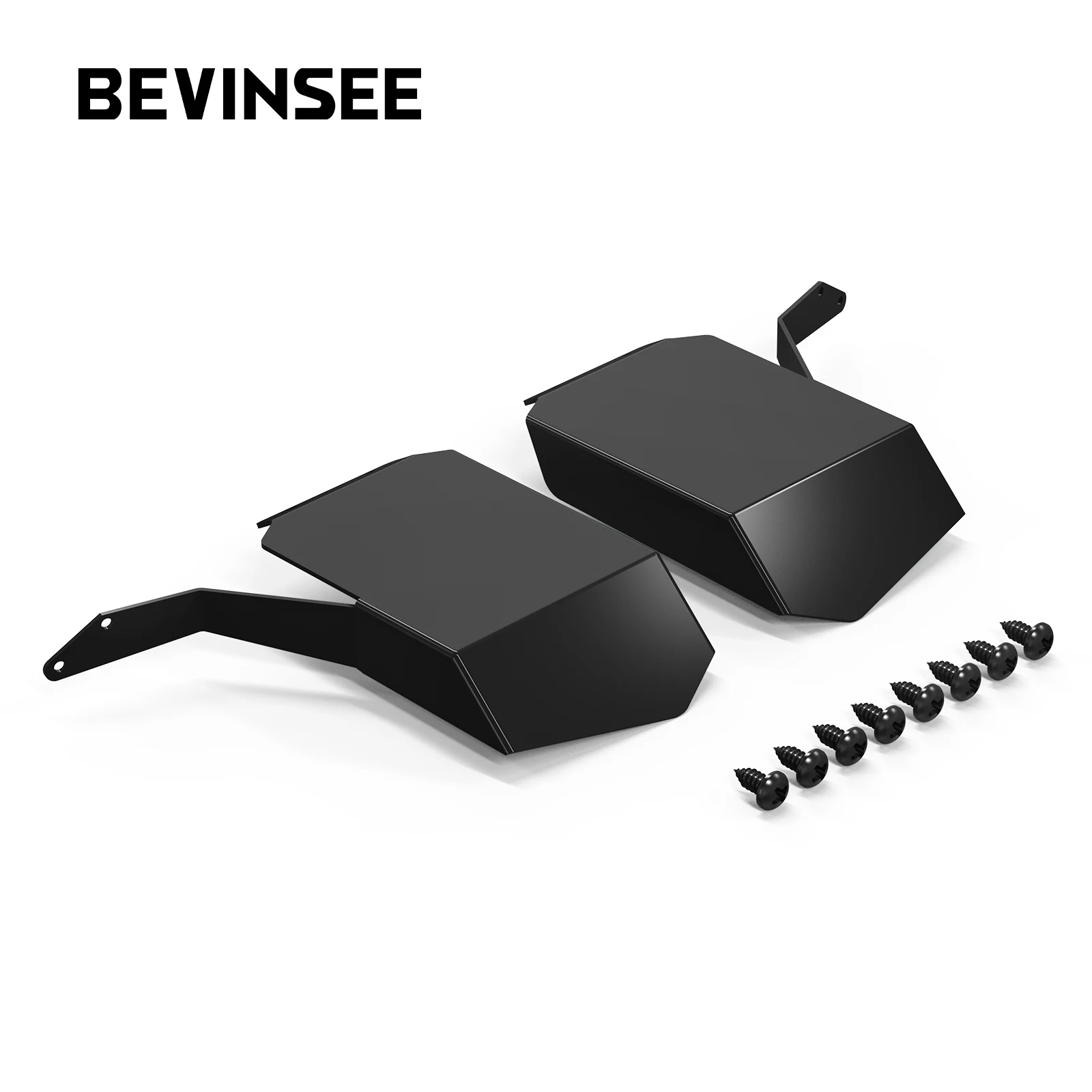 BEVINSEE Air Intake Scoops for BMW E60/E61 520d 525d 530d 535d 520i 525i 530i 535i M5 2004 2005 2006 2007 2008 2009