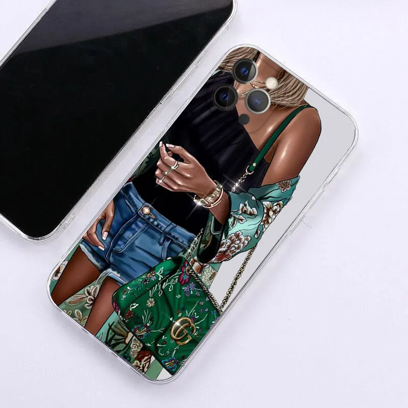 Iphone 12 Pro Max Case Woman  Fashion Girl Phone Case Iphone - Cover Iphone  12 Pro - Aliexpress