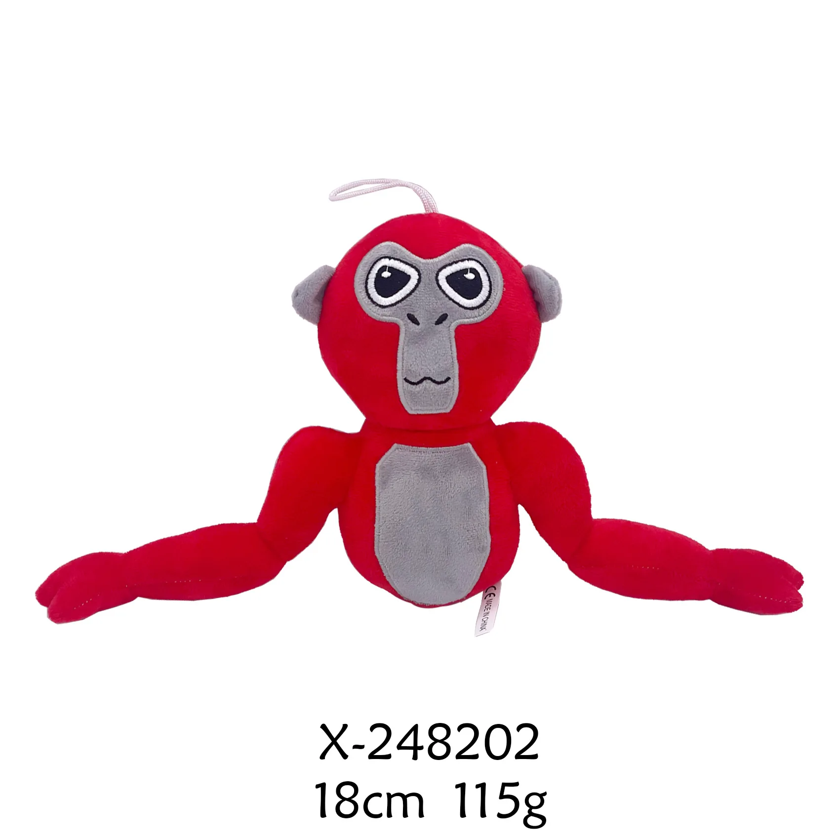 Gorilla Tag Monke Plush Toy - Cute and Soft Cartoon Anime Home Decoration Doll & Kawaii Pillow Gift