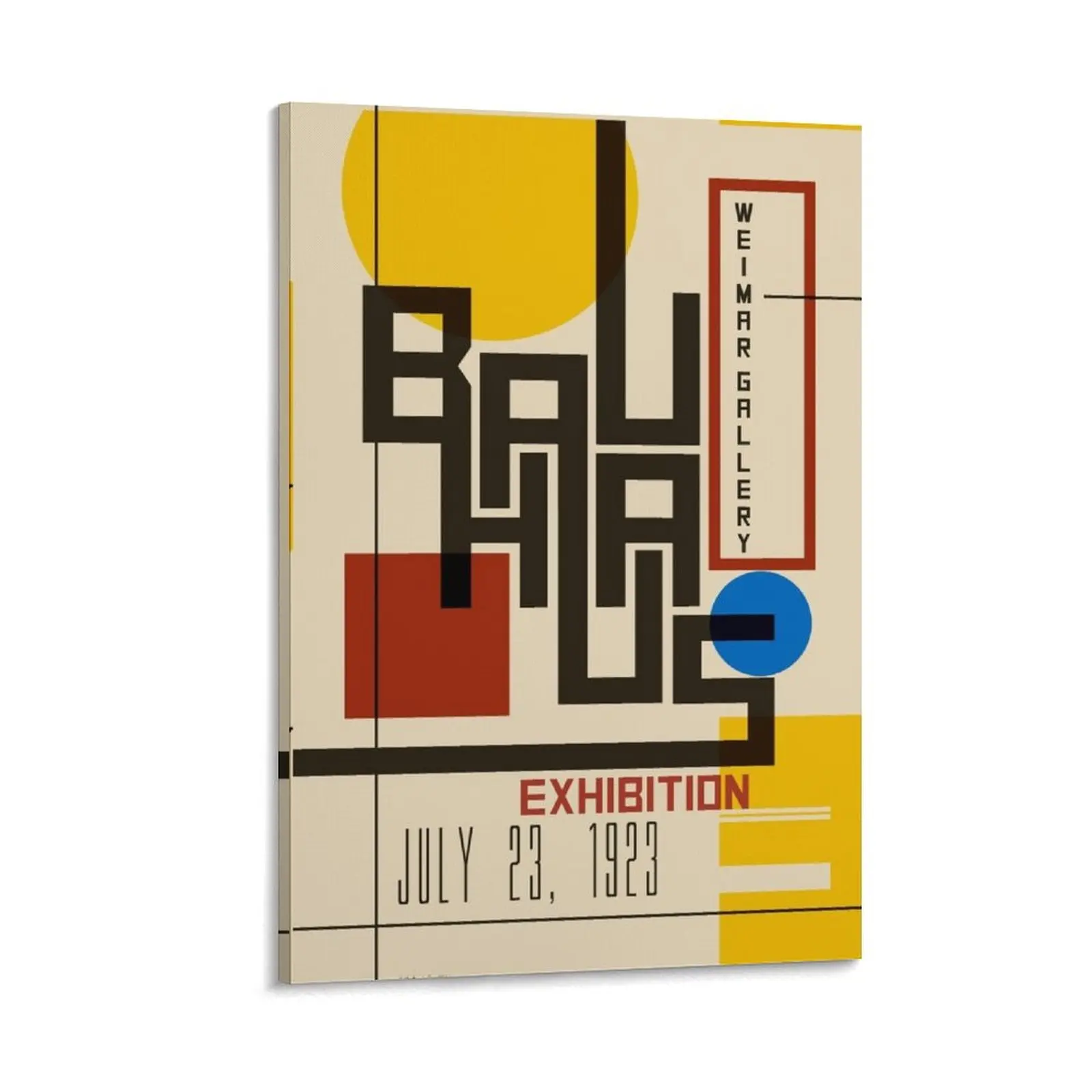 

Bauhaus Poster I Canvas Painting anime ornaments for home wall art canvas painting