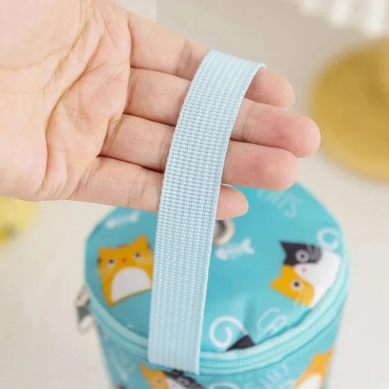 Portable Milk Tea Tote Bag, Insulated Cup Cover, Umbrella Handbag, Camping Beverage Accessories Are Easy To Use and Convenient