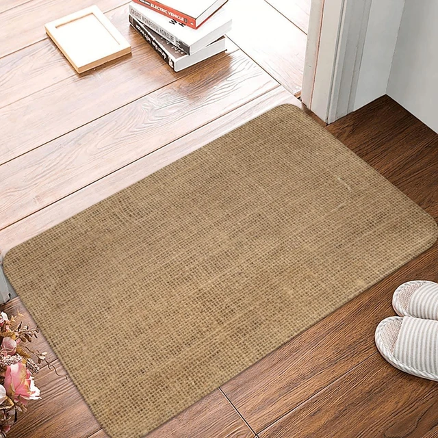 Door Mat Indoor Entrance Rug, Braided Durable Rubber Door Carpet Inside  Floor Mat, 33 x 21 inch Natural Jute Rug, Fall Front Door Mat Indoor Mat,  Easy