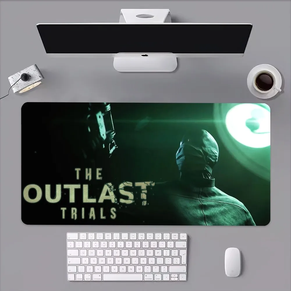 Horry Game The Outlast Trials Mouse Pad Computer Laptop Gaming Office Wrist Guard Non Slip Keyboard Pad 5