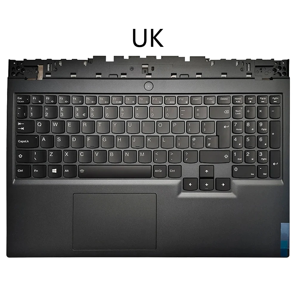 Teclado Retroiluminado para Lenovo Legion Novidades Upper Cover Case Russo Espanhol Eua Reino Unido Legião 515 5-15ith6h 5-15ith6 5-15ach6h - Imagem 3