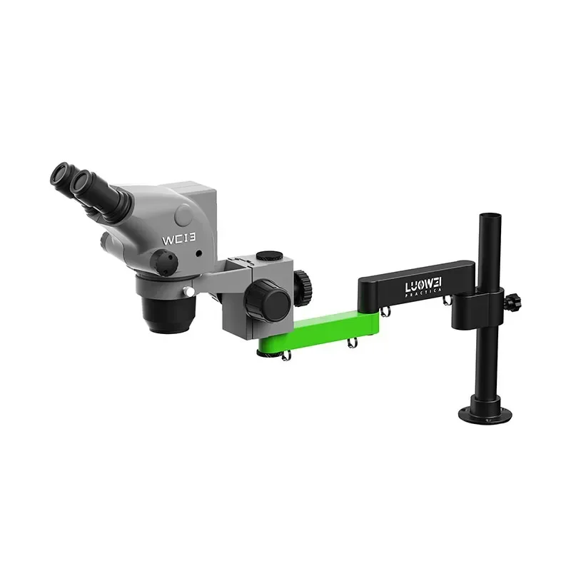 Microscope Arm Stand Articulating Bracket Universal Flexible Folding 360 &deg;Adjustable Lifting Metal Forging
