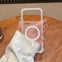 Translucent Gefrostte Magnetische Schokbestendige Matte Siliconen Huls