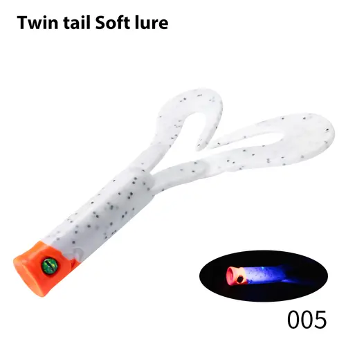 Hunthouse Twin Tail Trailer Soft Fishing Lure Silicone Spinning 145/175mm 21.7/36.7g PVC For Pike Barsch Zander Fish Accessories - Image 7