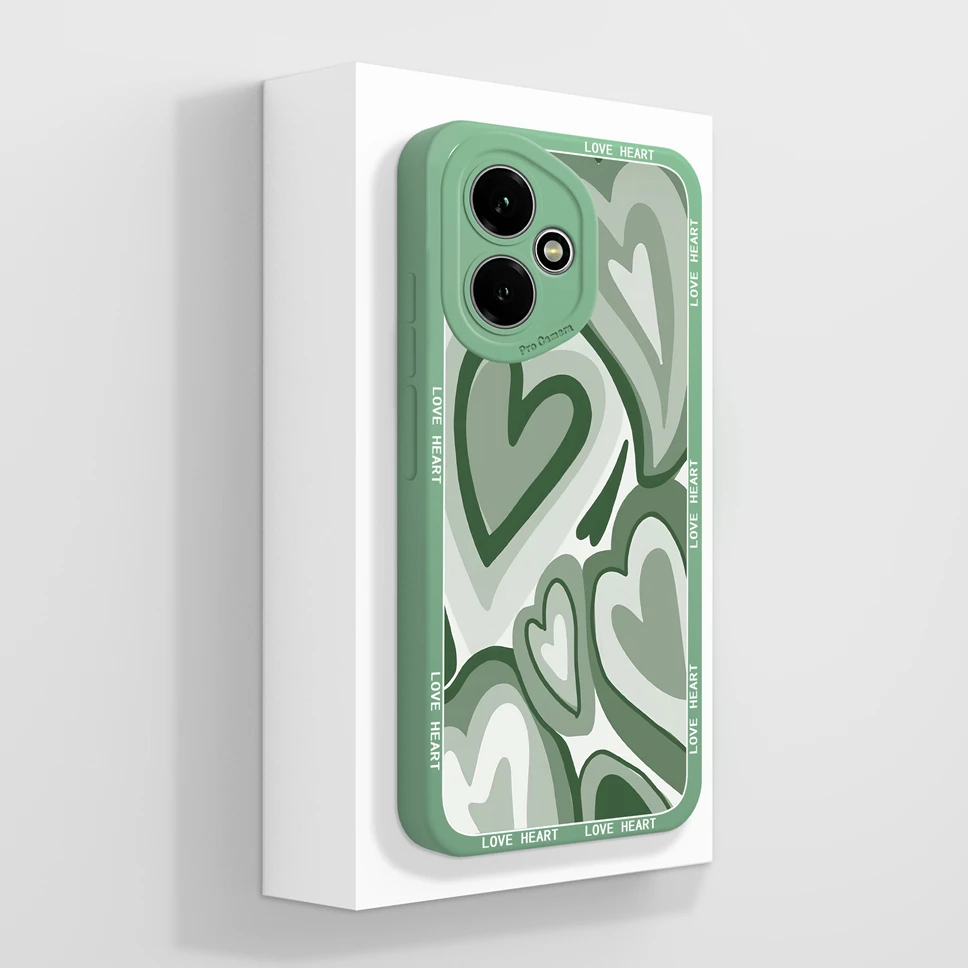 Cute Cat Pattern Soft Phone Case - High-Quality Shockproof Back Cover