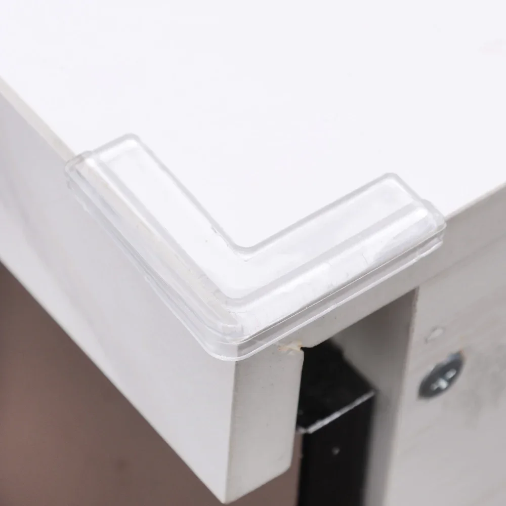 Silicone Table Corner Protector Table Corner Protector Children's Table Corner Bump-proof Soft Corner Paste Window Right-angle Protective Cover For Baby Safety