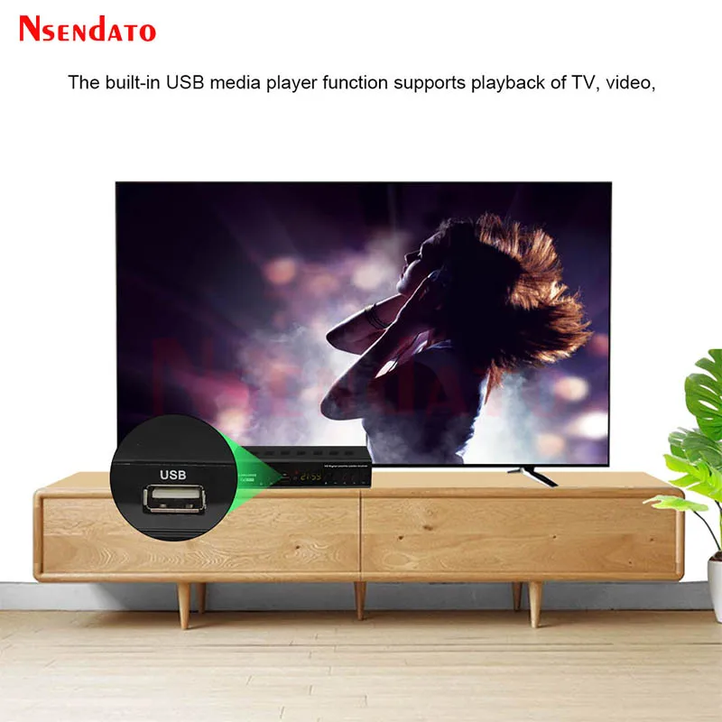 DVB T2 S2 Combo Digital Terrestrial Satellite TV Receiver Support PVR Full HD DVB-T2 DVB-S2 Combo For TV Teceiver