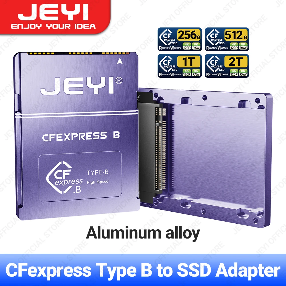 محول CFexpress M.2 NVMe نحاسي