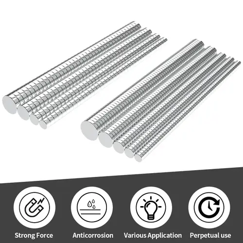 4x2 5x2 6x2 6x3 10x2 10x3mm N35 Super Strong Neodymium Magnet Round NdfeB Powerful Permanent Magnetic imanes Refrigerator Magnet - Image 4