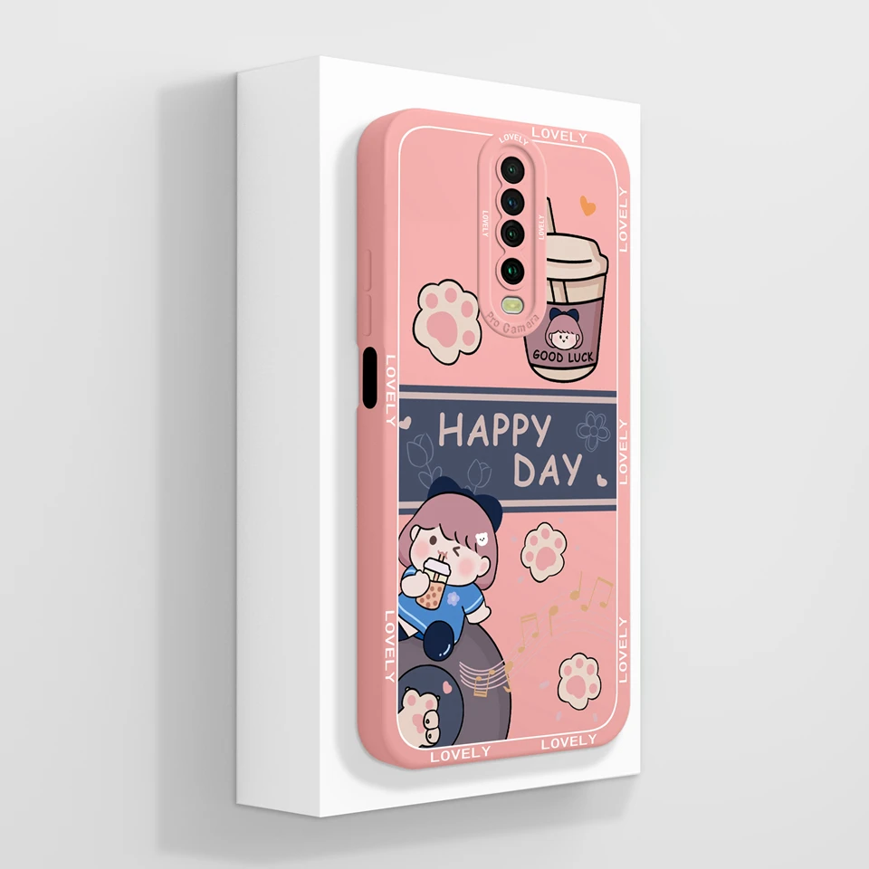 Cute Astronaut Liquid Durable Shockproof High-Quality Phone Case Cover