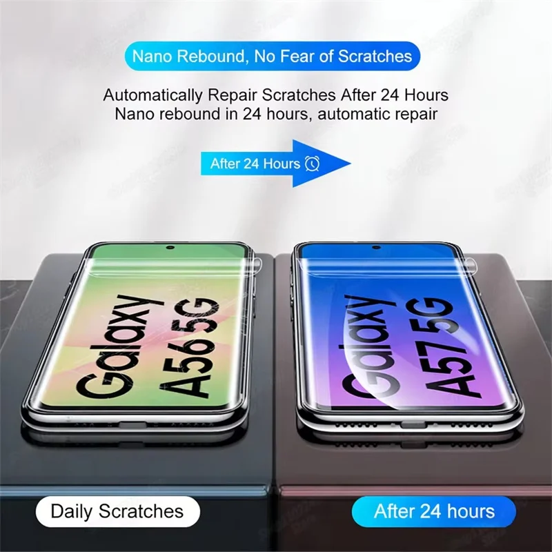 4-Pack Hydrogel Screen Protector Film
