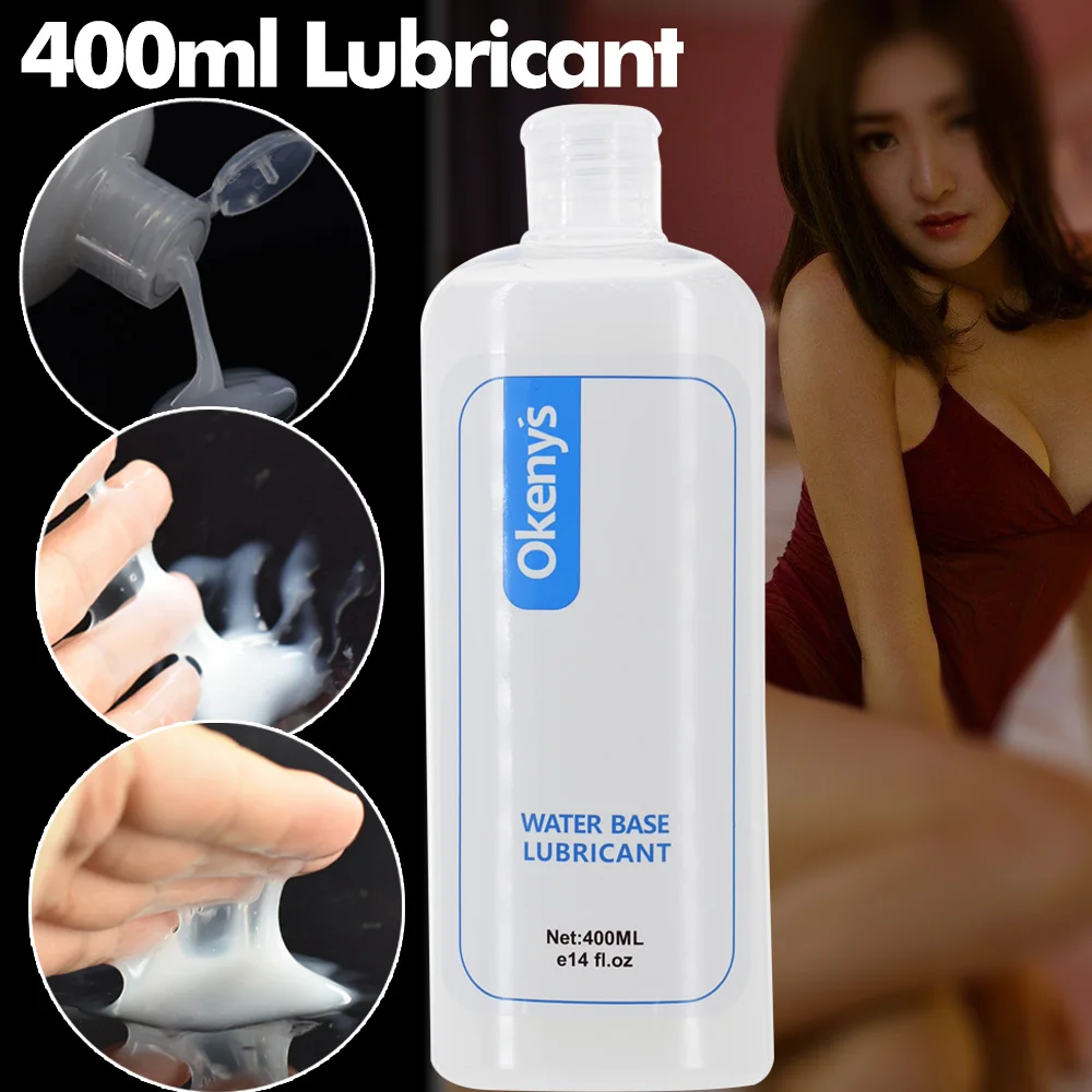 

400ml Simulation Semen Lubricant No Greasy Anal Grease for Sex Cream Gel Lube Vagina Water Based Lubrication Oil Gay Couples