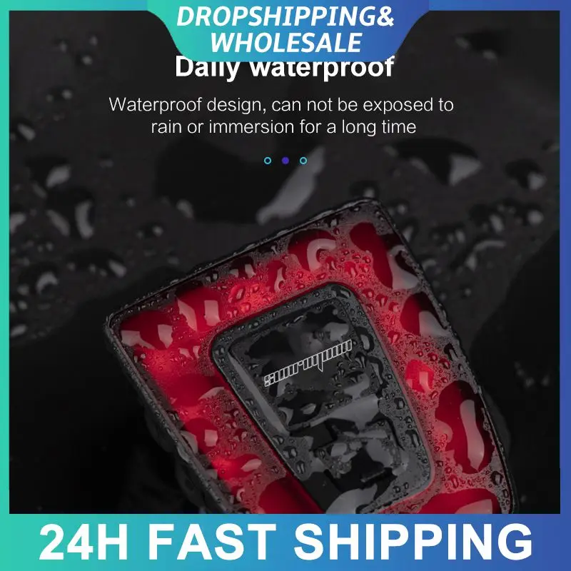 

Водонепроницаемый задний фонарь для шлема с питанием от Usb