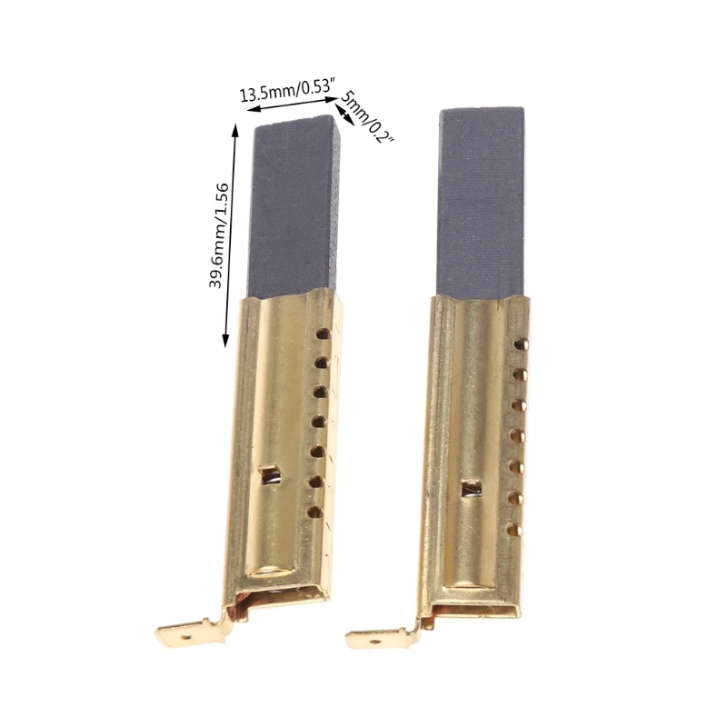 Washing Machine Carbon Brushes 1 Pair Useful Washing Machine Motor Carbon Insert Brushes L94MF7 For Whirlpool