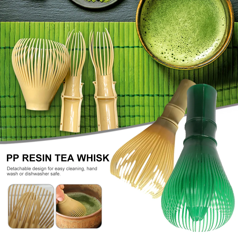 Japanese Resin Matcha Whisk Chasen Brush Tools for Matcha Green Tea