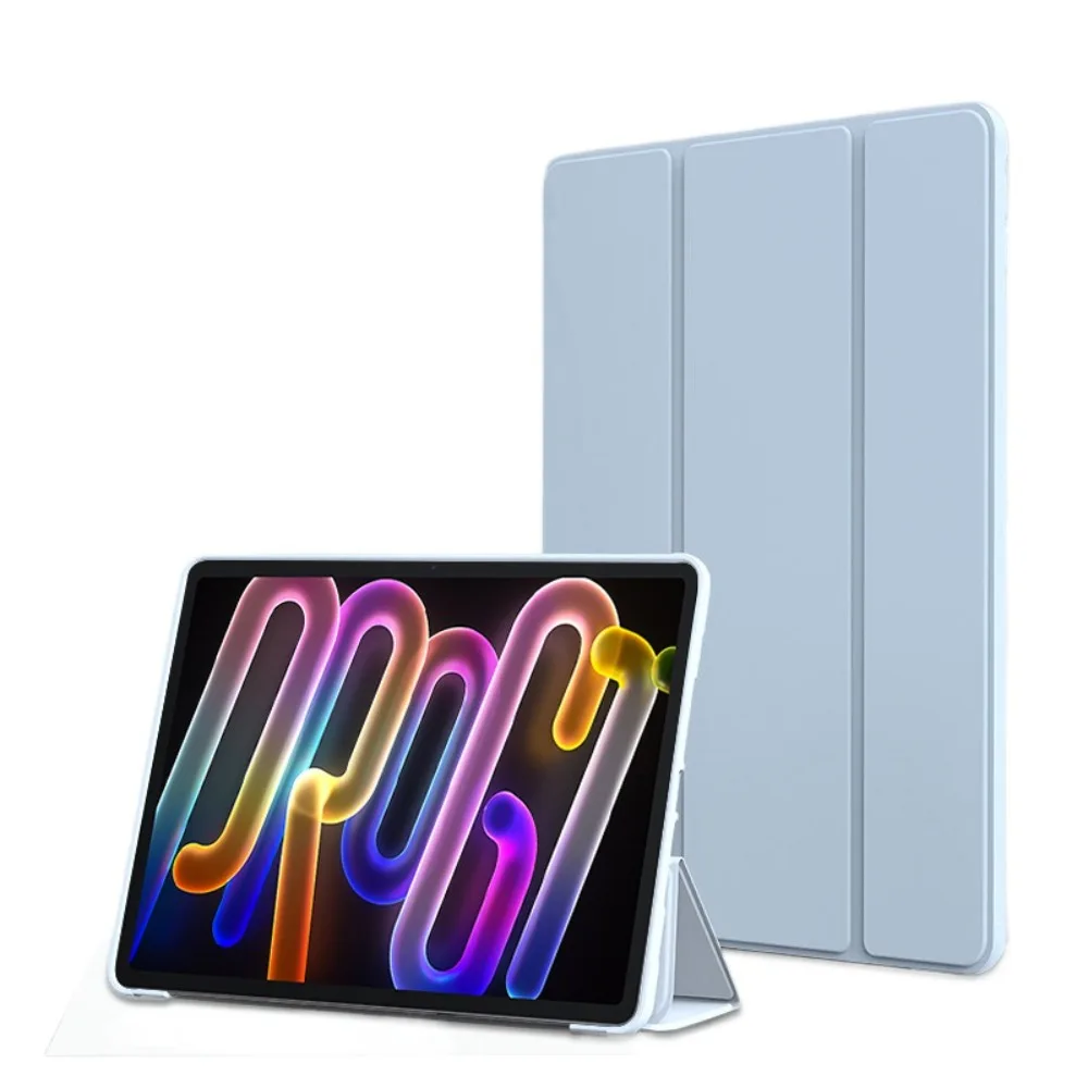 Smart Flip Cover with Tri-Folding Stand and Soft Silicone Design