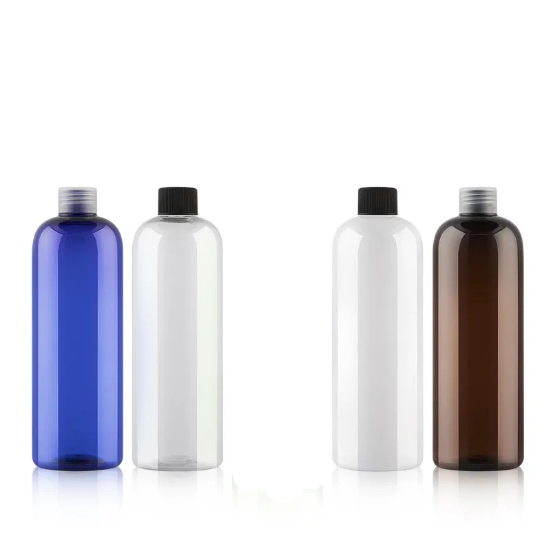 空のペットボトルです ペットボトル容器・丸 (500ml×120本) 1箱28mmキャップ付き