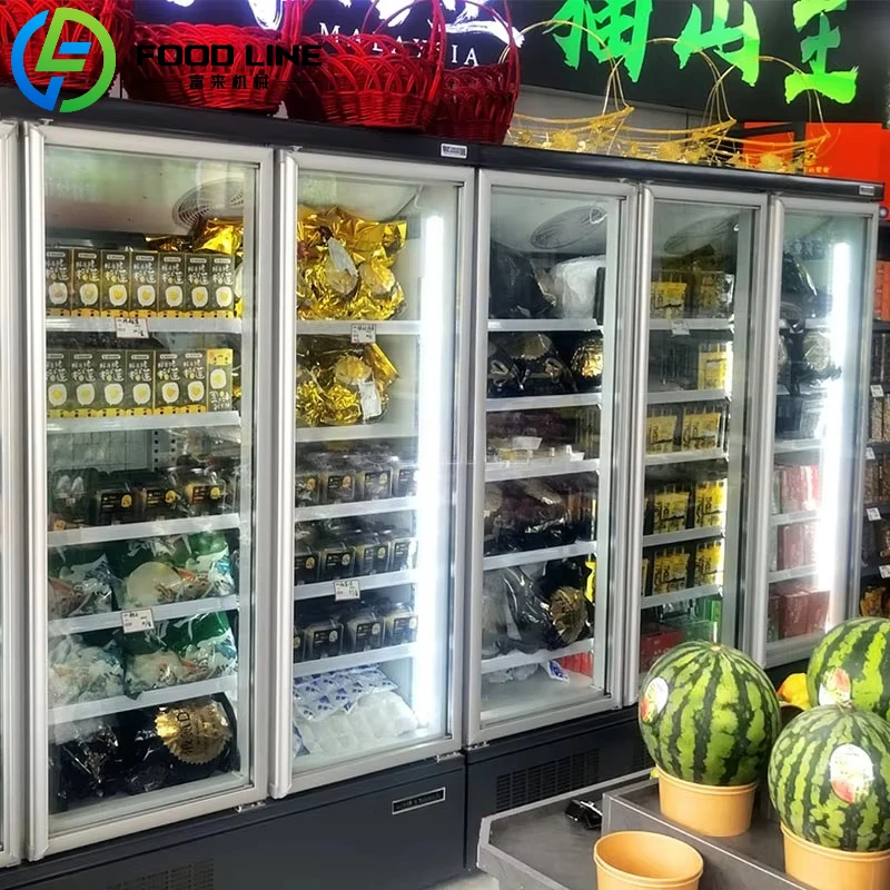 Custom Frozen Food Seafood Display Cabinets Freezers Freezers Commercial Refrigerators and Refrigeration Equipment 3