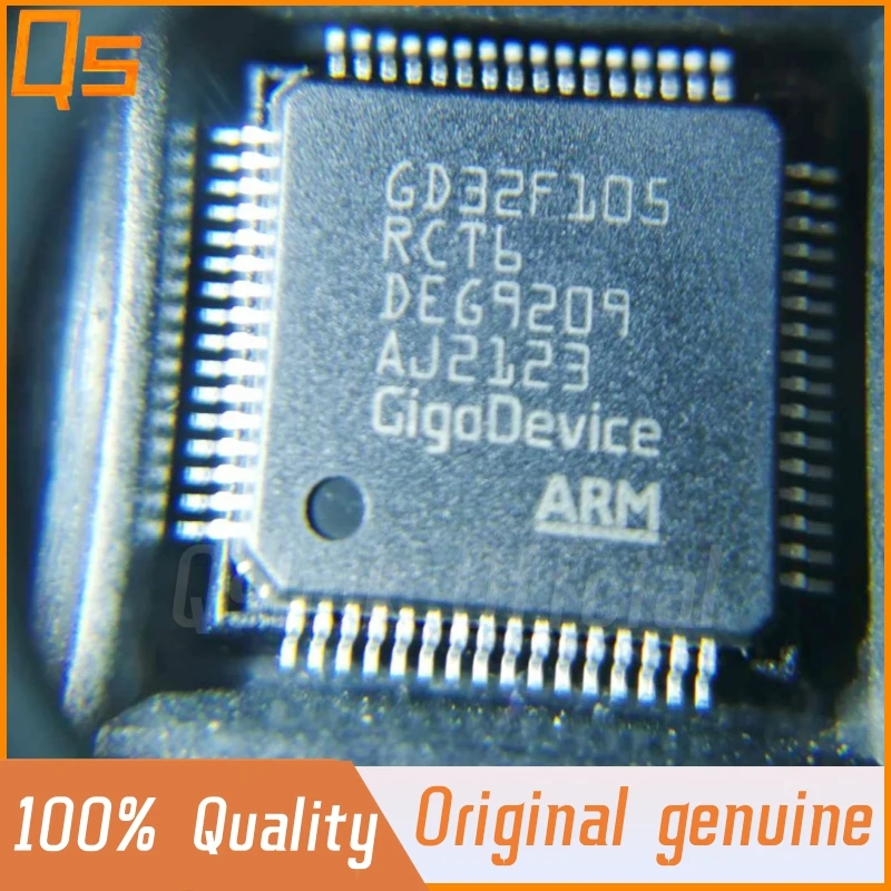 

New Original GD32F105RCT6 GD32F105 LQFP64 Chip 32-Bit Microcontrolle MCU