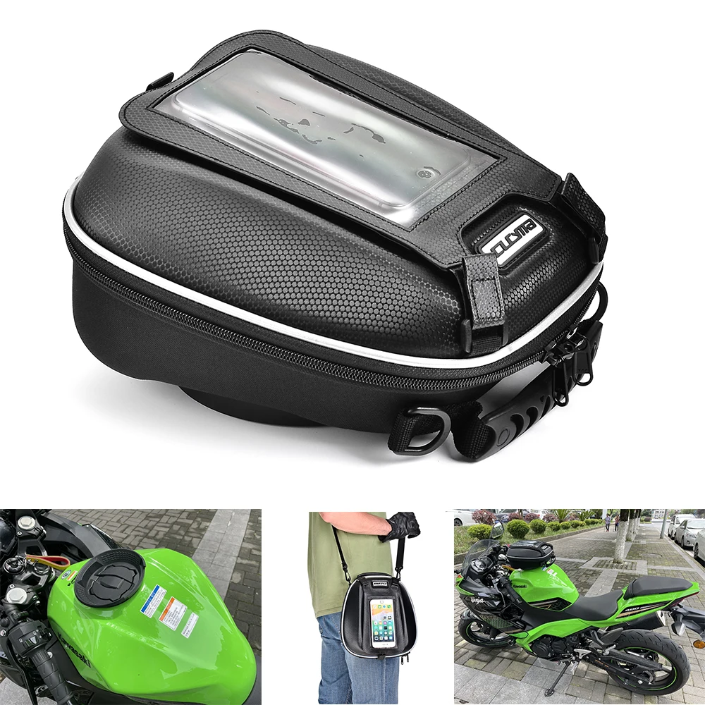 Motorcycle Fuel Tank Bag Flange Ring For Kawasaki Z400 Z900 Z650 Z900se