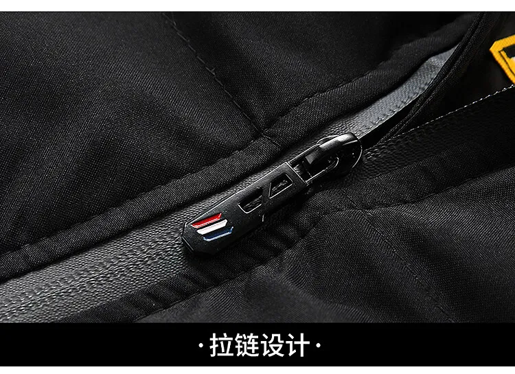 New parka jacket 2024 Men's winter and coat Cotton windproof thick thermal M-5XL
