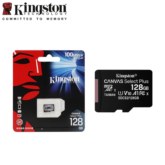 Kingston-Carte Micro SD/C10/A1/TF, 32/64/128/256/512 Go, mémoire flash  MBumental, pour lecture jusqu'à 100 - AliExpress