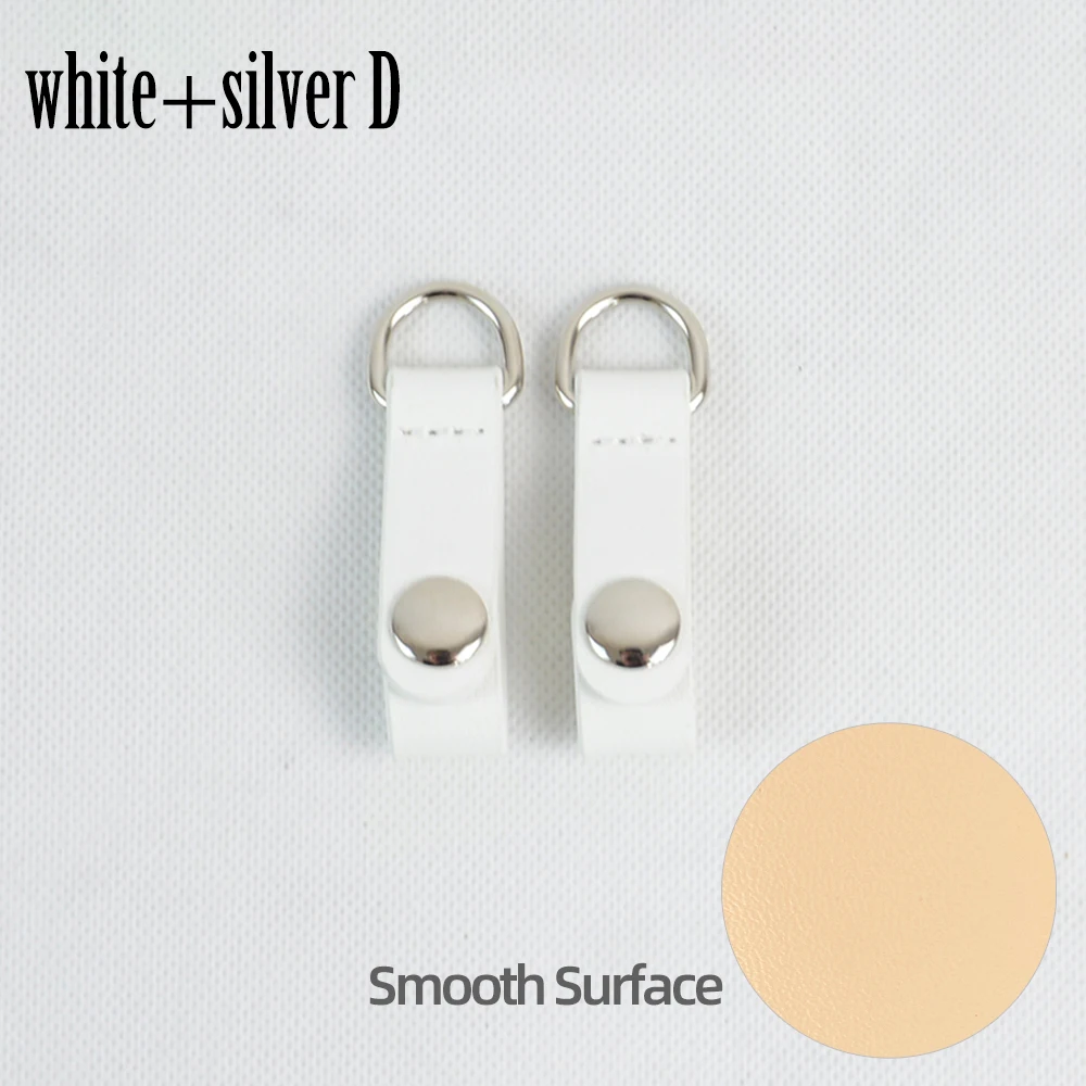Premium Faux Leather Strap Clip Closure Attachment - Elegant Hook Clips