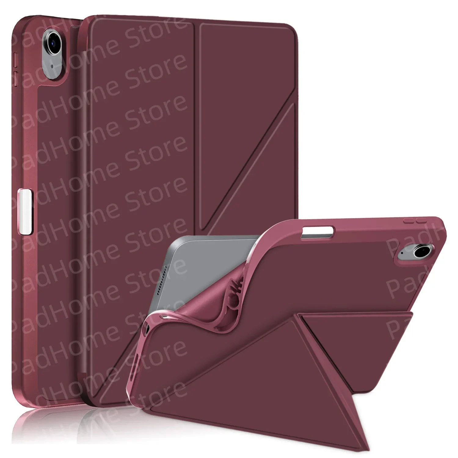 Magnetic Deformation Stand Tablet Case with Pencil Holder, iPad 10.9in 2022