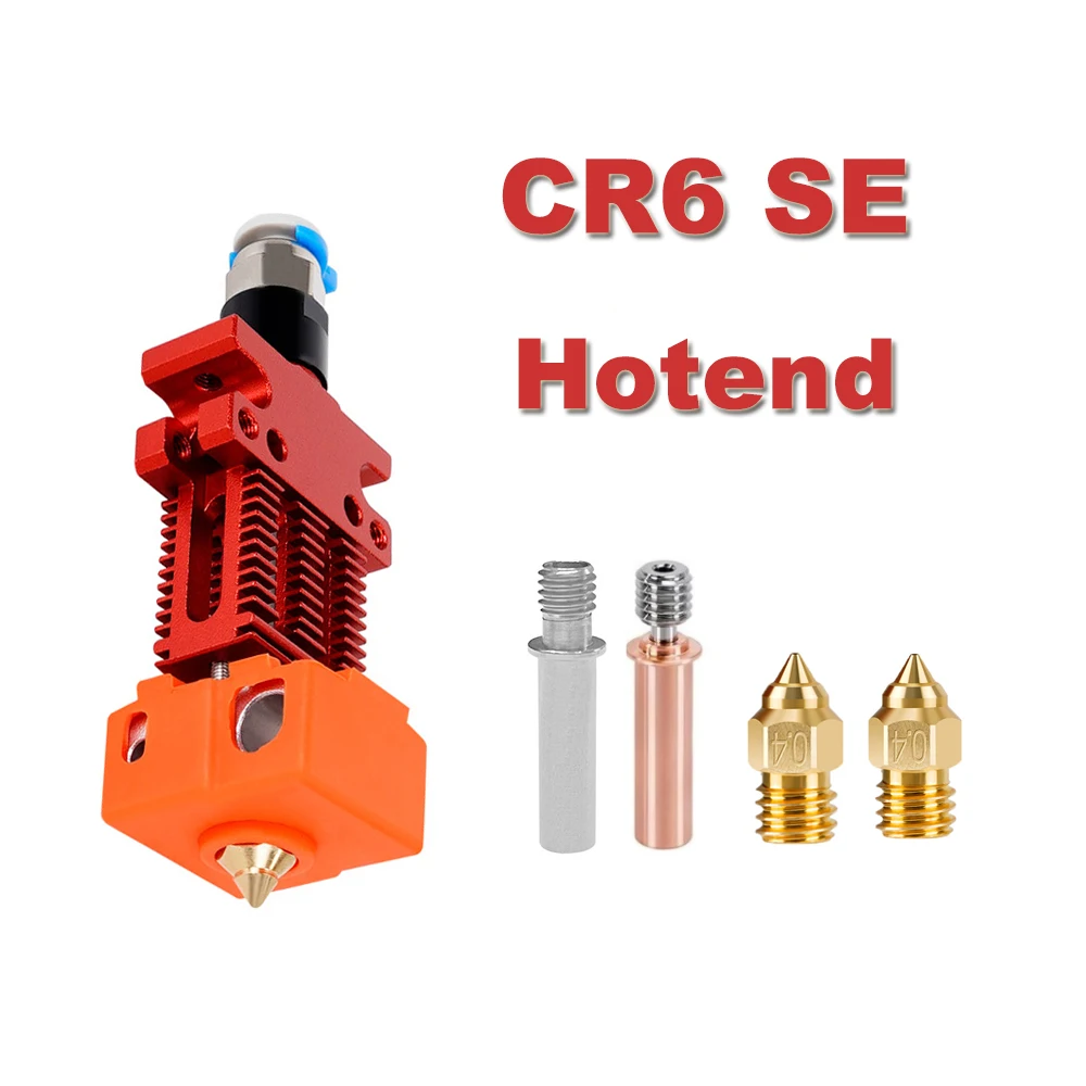 

Assembled CR6 SE Hotend Kit Print Head Hot End 3D Printer Parts All Metal J-head Extrusion Extruder For CR-6 SE Ender 3 CR5 PRO