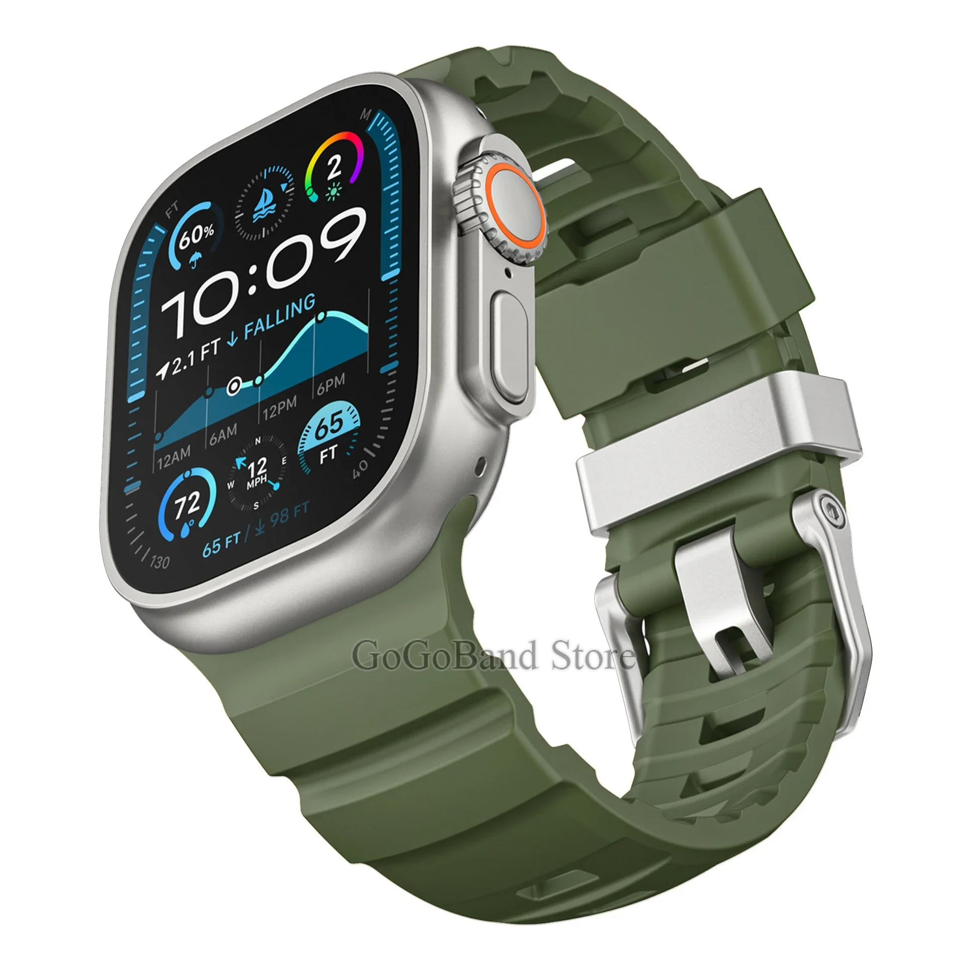 Enhanced Silicone Sports Strap