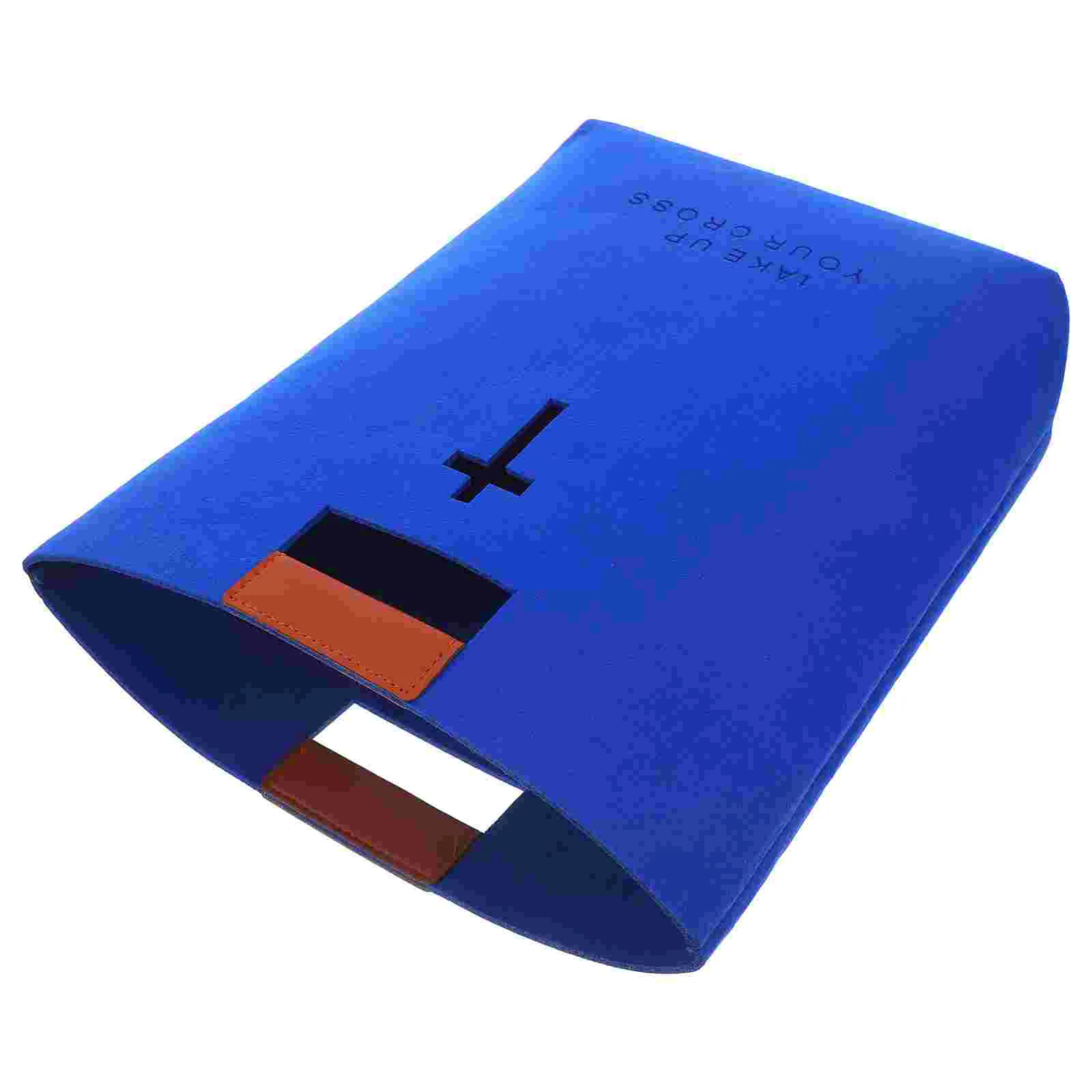 

Multifunction Handbag Storage Shopping Travel The Tote Handbags Felt Bible Carrying Case Holder