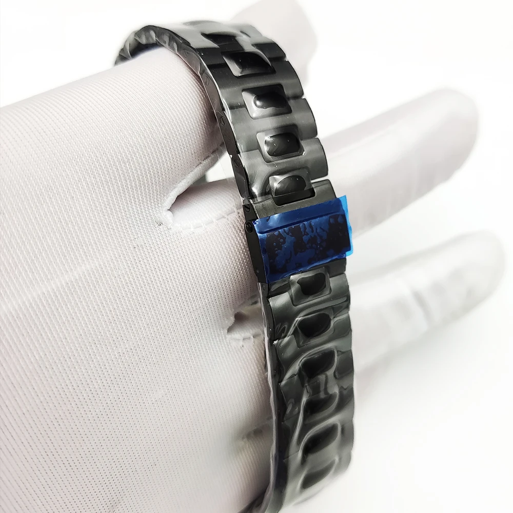 Sapphire Nautilus relógio mecânico, adequado para NH35 38, peças de modificação
