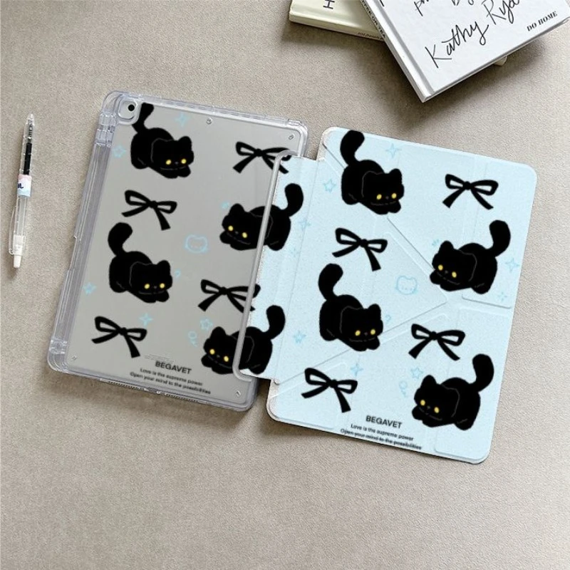 Black Cat 3+Y Folded Tablet Case