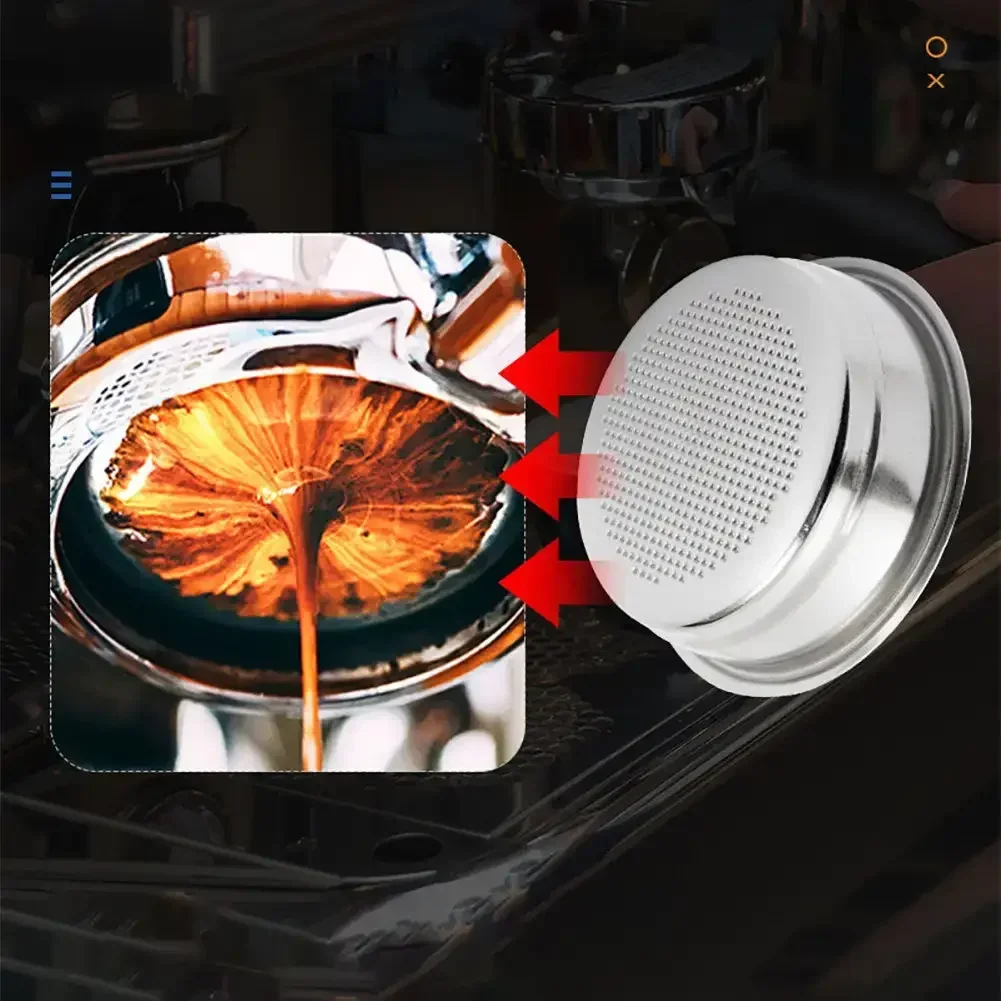 Stainless Steel Precision Coffee Filter - Home Barista Accessory