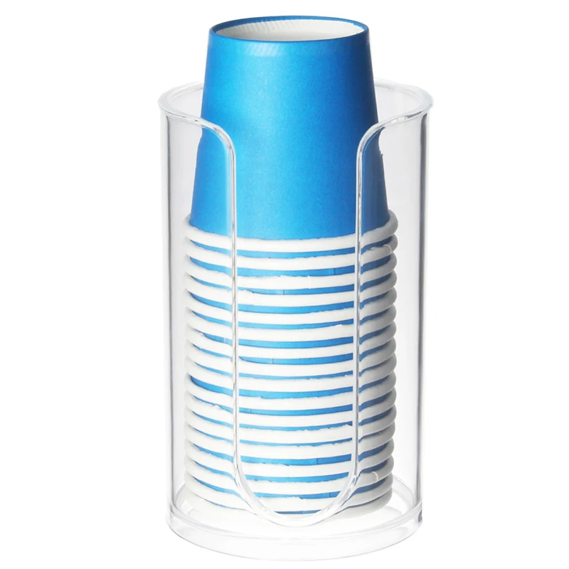 Bathroom Cup Dispenser Paper Dispenser for Vanity Countertop