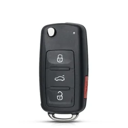 Premium Car Key Case Shell for Skoda and VW - Sleek Design and Durable Protection (Model 3)