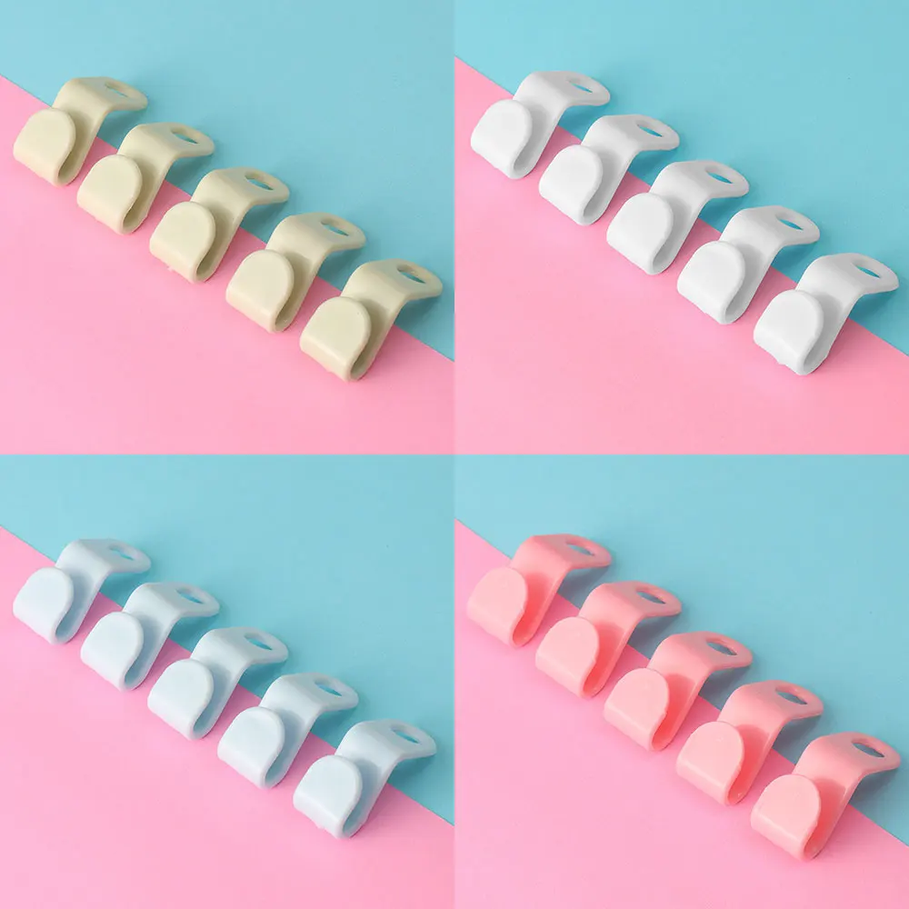 Clothes Hanger Connector Hooks 4 Colors Magic Heavy Duty Cascading Connection Space Saving Extenders Clips For Organizer Closet
