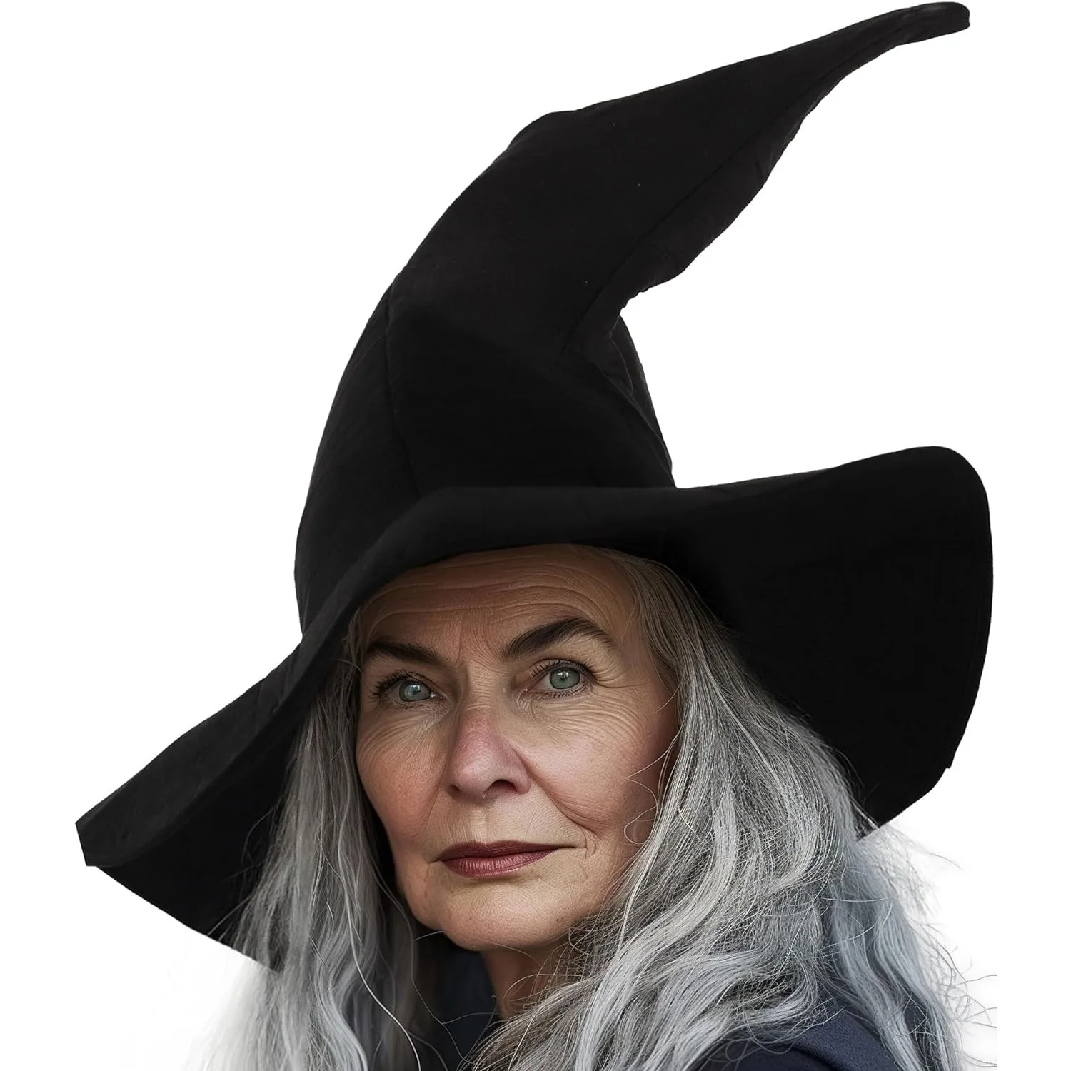 Halloween Witch Hat Vintage Halloween Woman Witch Hat Costume Wool Knit Hat Party Coseplay Christmas Mask Festival Decoration Accessories